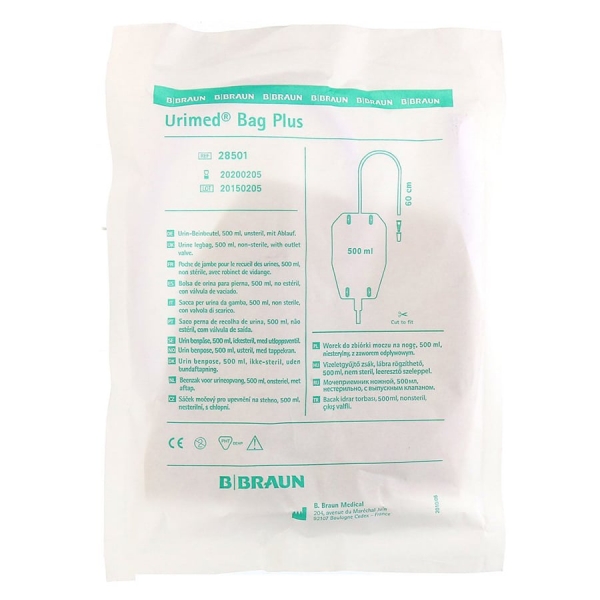 B Braun Urimed Bag plus - Urin Beinbeutel
