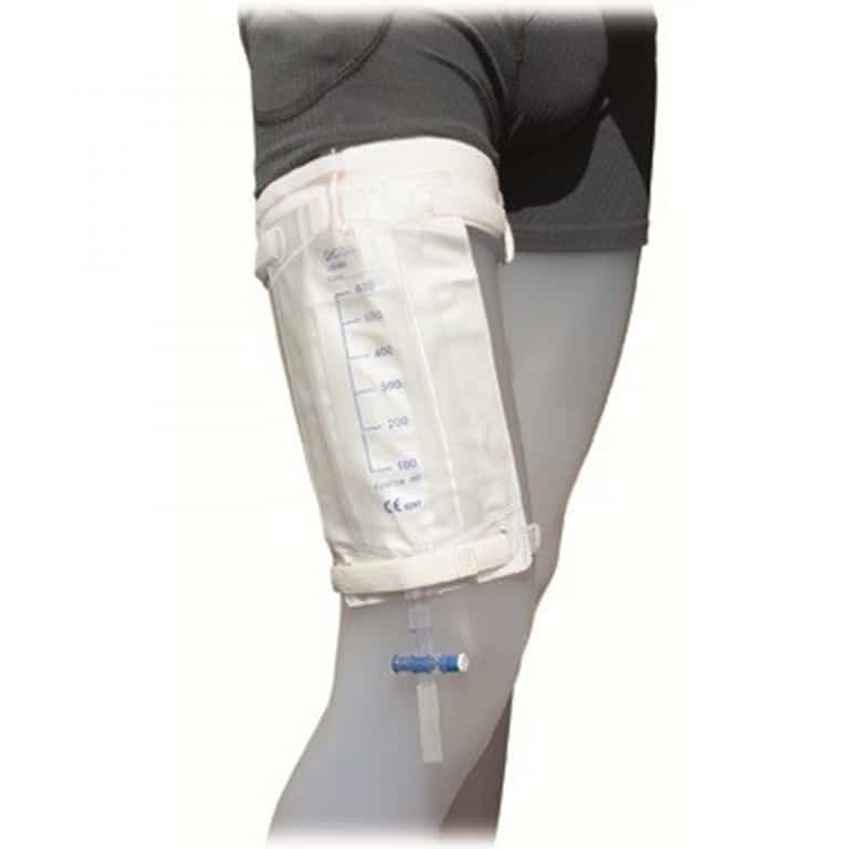 Care Fix Kletthaltebänder Premium-Set Beinbeutel-Halterung